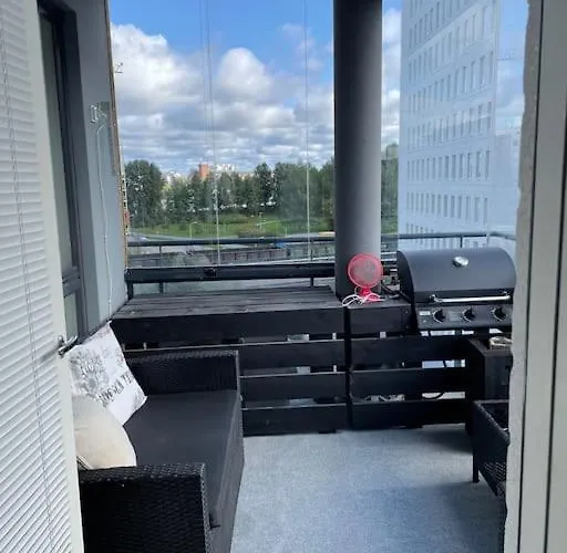 Appartement Luxury With Sauna, Grill And Garage Tampere
