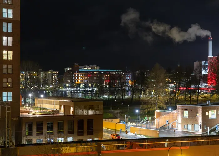 Luxury With Sauna, Grill And Garage Appartement